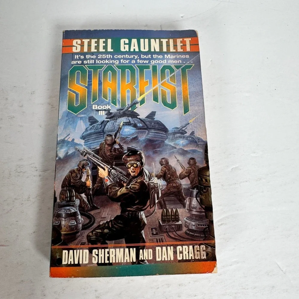 Starfist Books 2 3 6 Sherman & Cragg 1998-2001 First Edition Military Sci-Fi